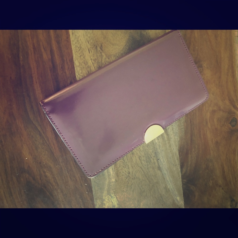 Kate Spade- Saturday- Purple and Orange Wallet